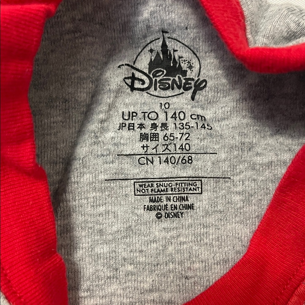 Disney Kids Christmas PJs size 10 - Picture 4 of 6